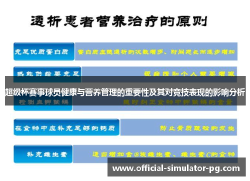超级杯赛事球员健康与营养管理的重要性及其对竞技表现的影响分析