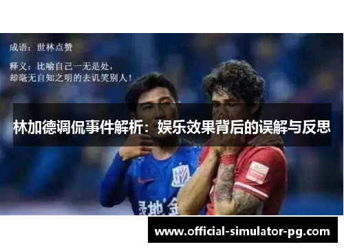 林加德调侃事件解析：娱乐效果背后的误解与反思